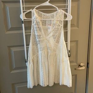Lace tank top